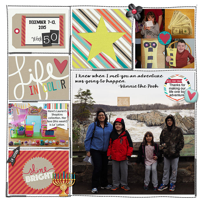 Project Life 2015, wk 50A