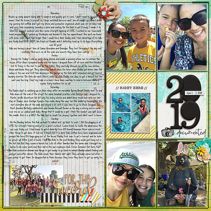 Project Life 2019- April