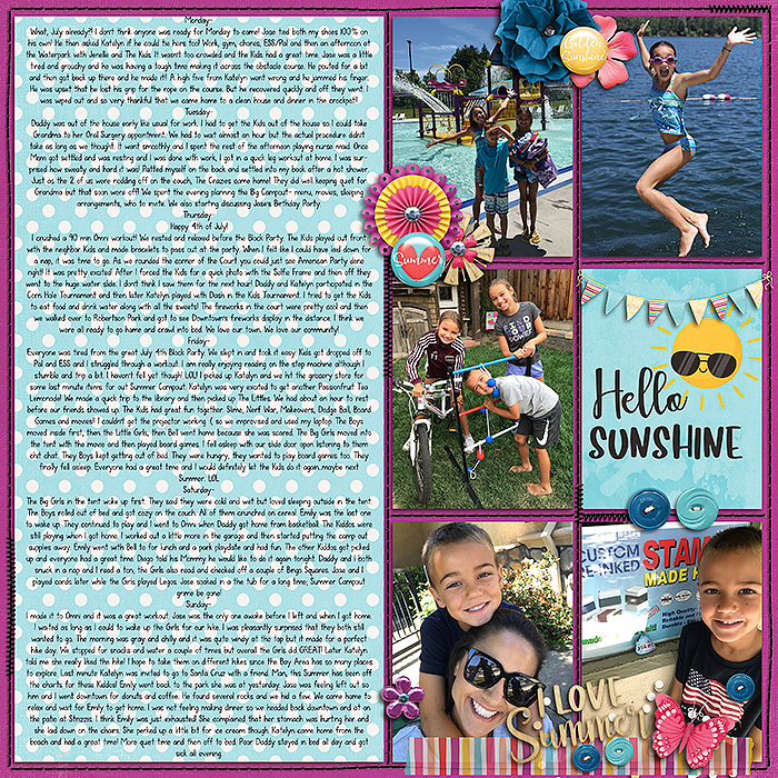 Project Life 2019- JULY