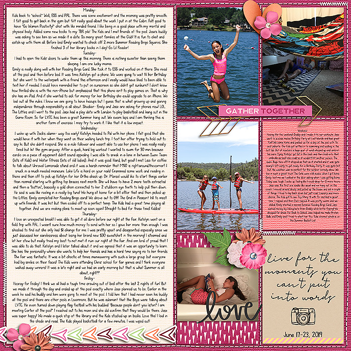 Project Life 2019- JUNE