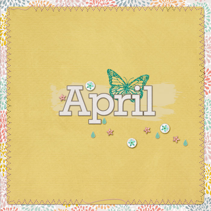 Project Life April title