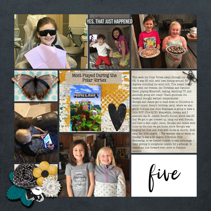 Project Life for #7 - photography