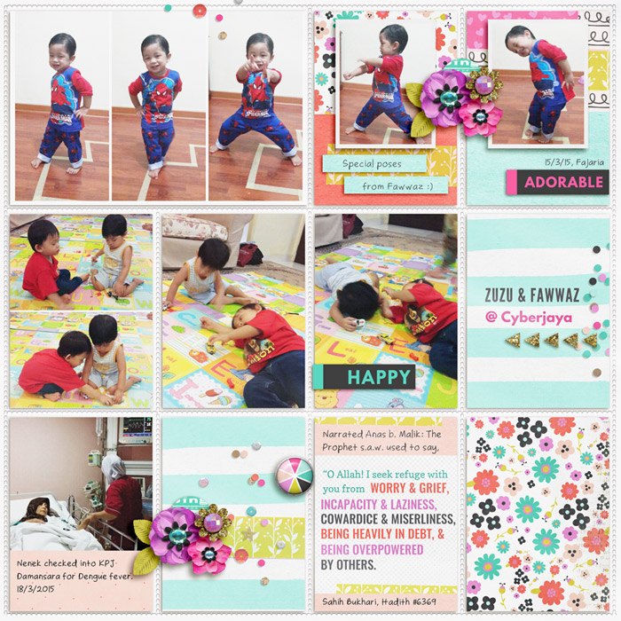 Project Life - March - Page 3
