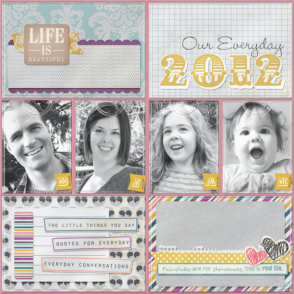 Project Life Title Page