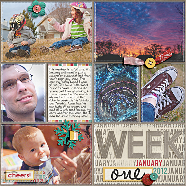 Project Life - Week 1 - Left