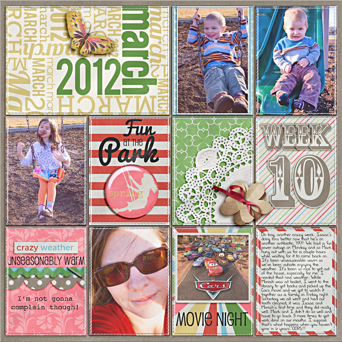 Project Life - Week 10 - Right