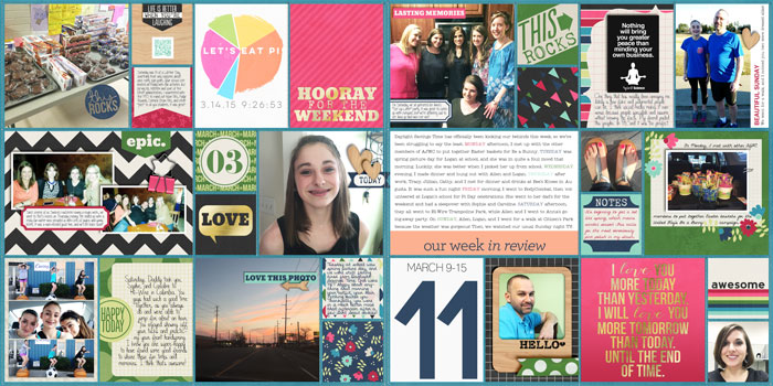Project Life Week 11