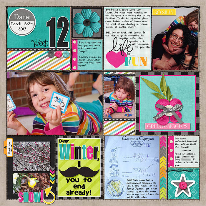 Project Life, Week 12