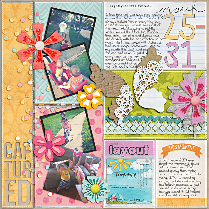 Project Life - Week 13 - Left