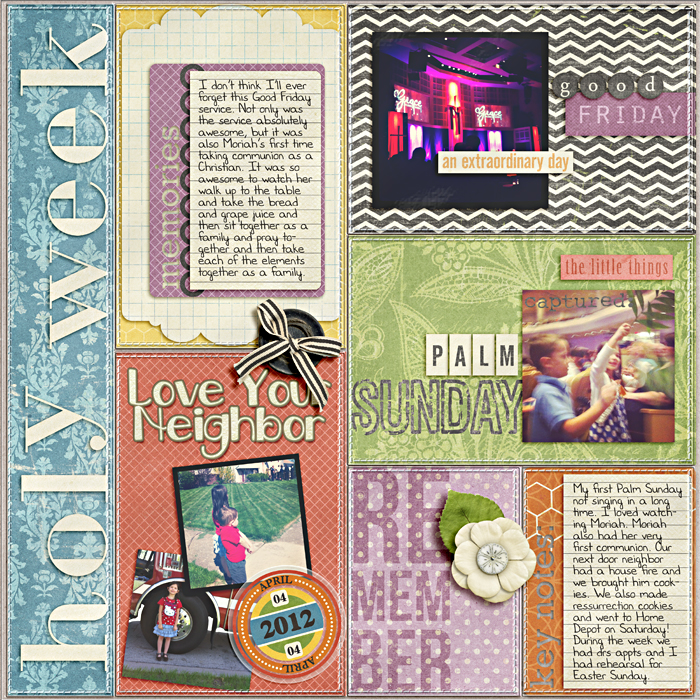 Project Life - Week 14 - Left