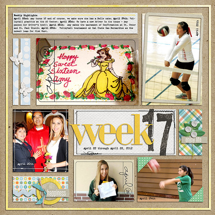 Project Life - Week 17