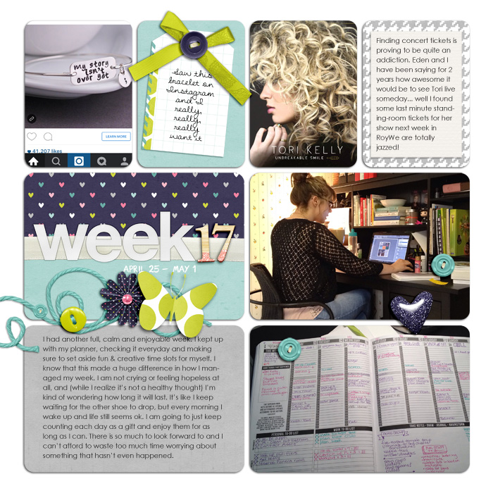 Project Life Week 17