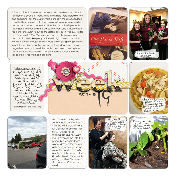 Project Life Week 19