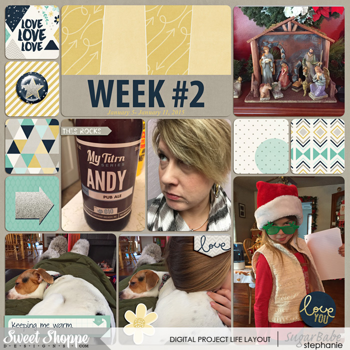 Project Life Week 2 (LEFT)