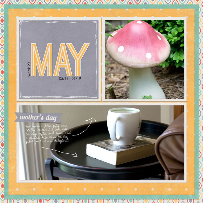 Project Life week 20 (left)