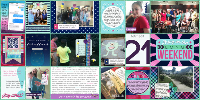 Project Life Week 21