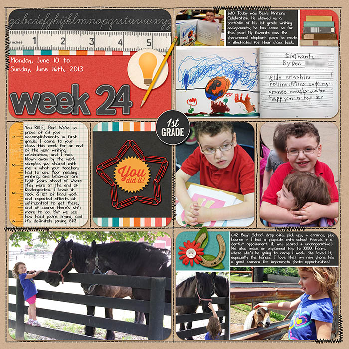 Project Life, week 24A