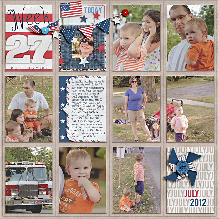 Project Life - Week 27 - Left