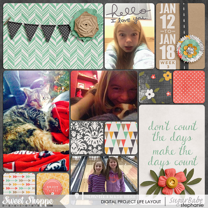 Project Life Week 3 (LEFT)