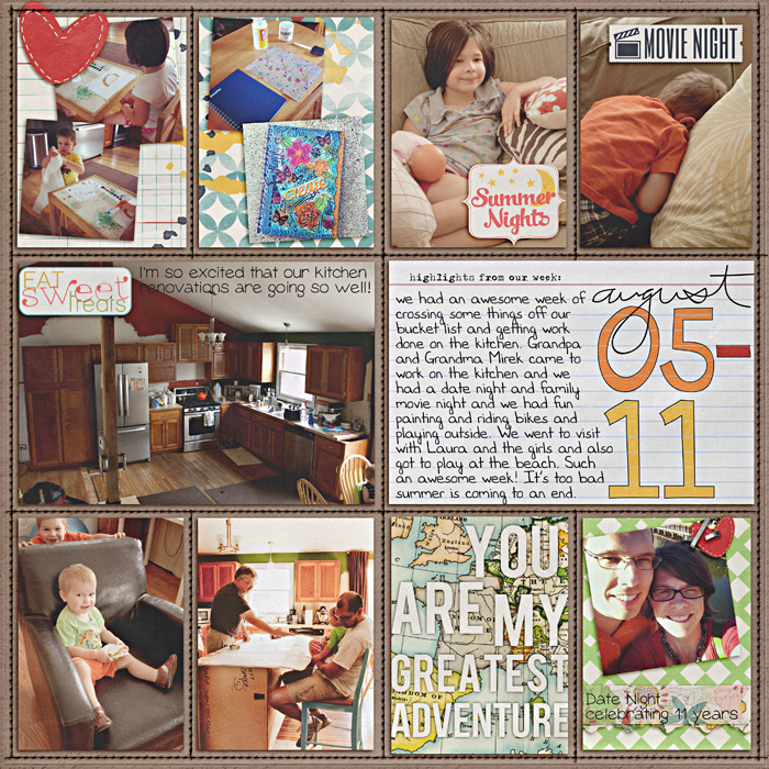 Project Life - Week 32 - Right