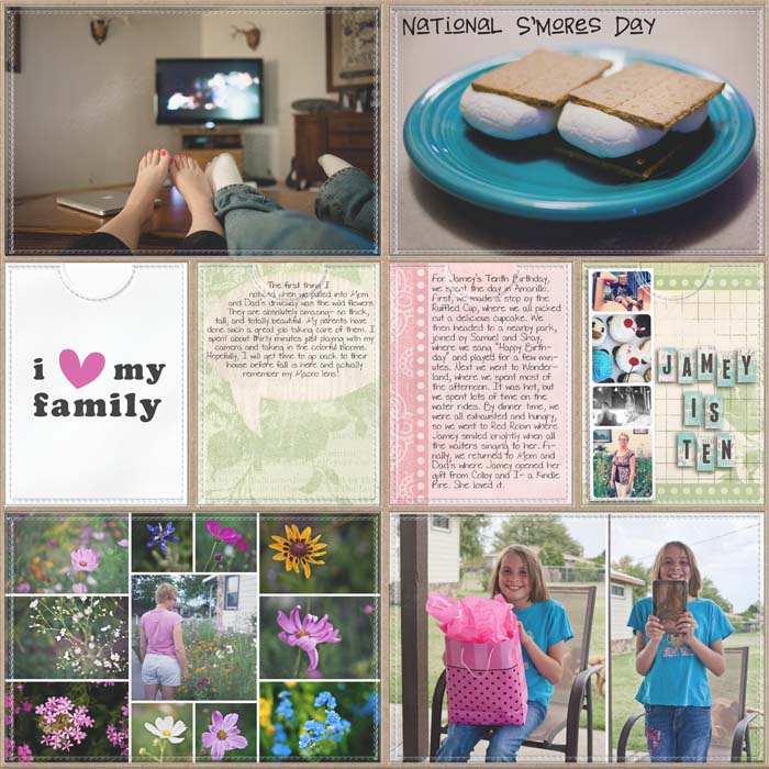 Project Life- Week 32 (right)