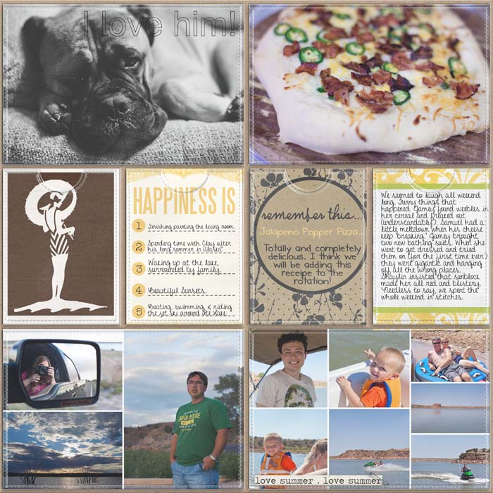 Project Life- Week 34 (right)