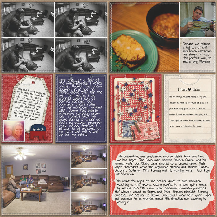 Project Life- Week 45- left