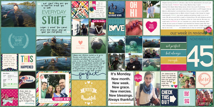 Project Life Week 45