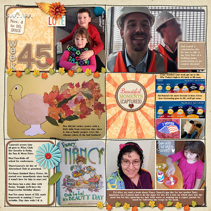 Project Life, Week 45A