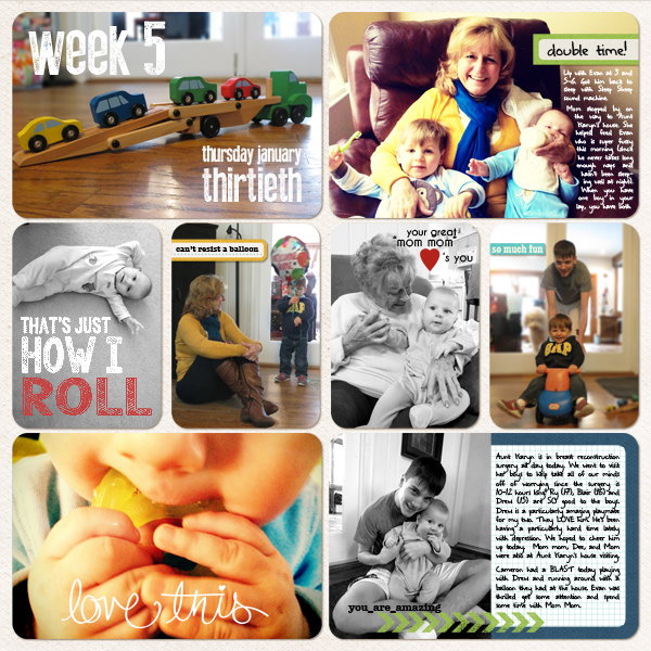 Project Life (week 5, day 4): Visiting Cousins