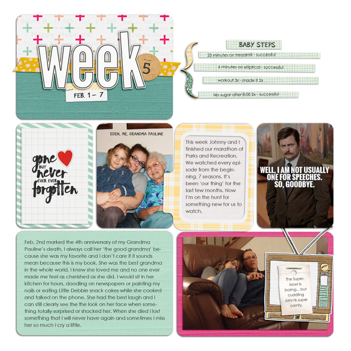 Project Life Week 5