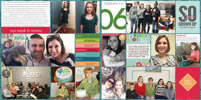 Project Life Week 6