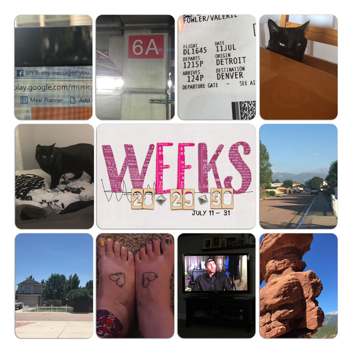 Project Life Weeks 28-30