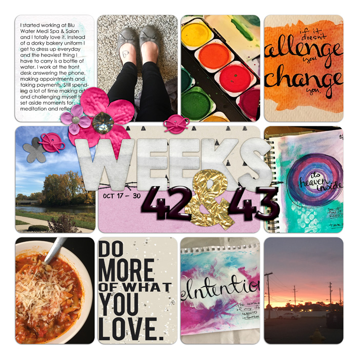 Project Life Week's 42-43