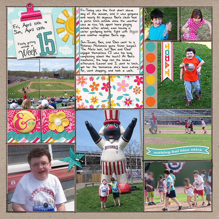 Project Life, wk 15-2A