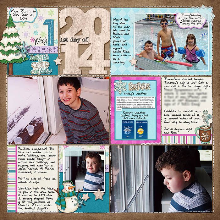 Project Life, Wk 1A