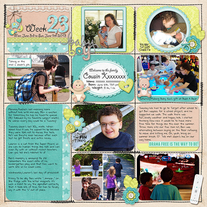 Project Life, wk 23A