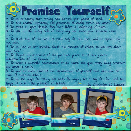 Promise Yourself