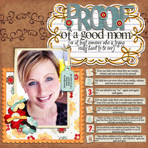 Proof of a Good Mom