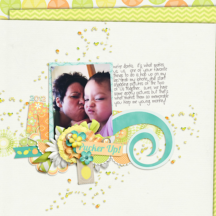 pucker up