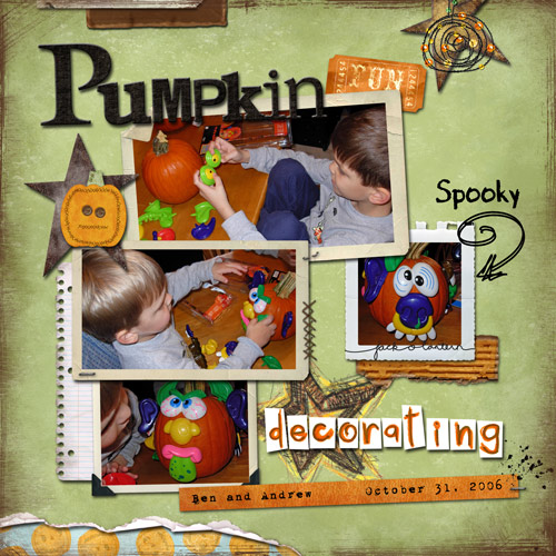 Pumpkin Decorating Fun