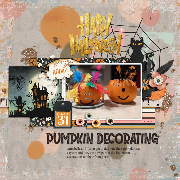 Pumpkin decorating