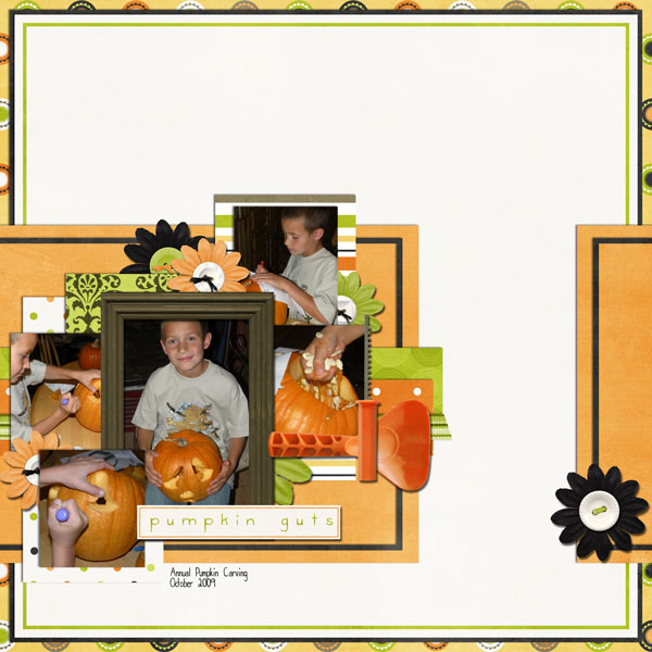 pumpkin guts