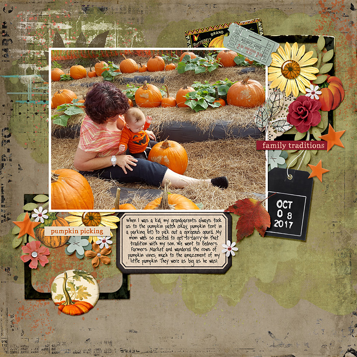 pumpkin picking