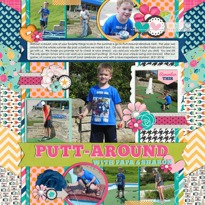 Putt-A-Round with Papa