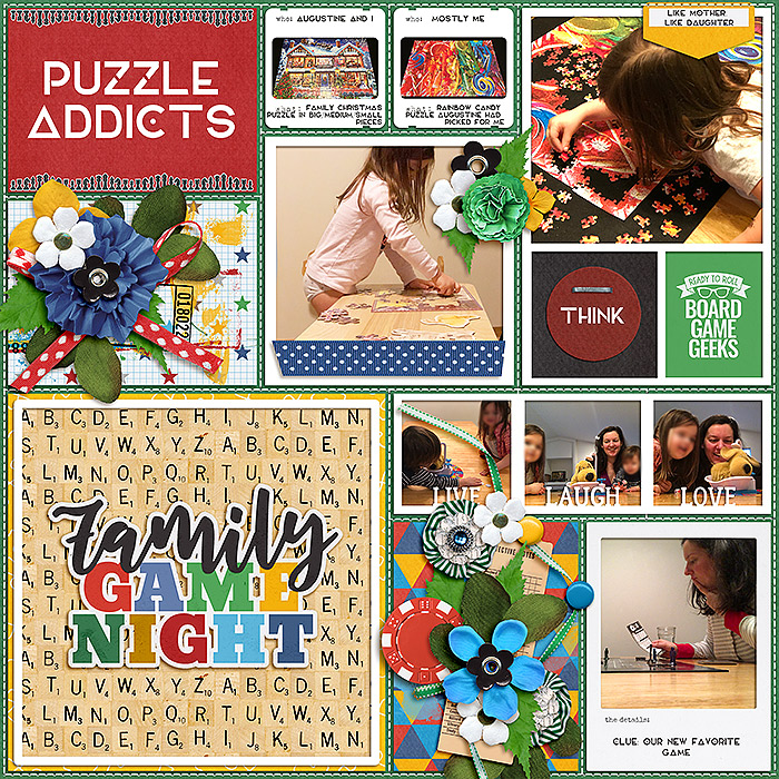 puzzle addicts - family fun night