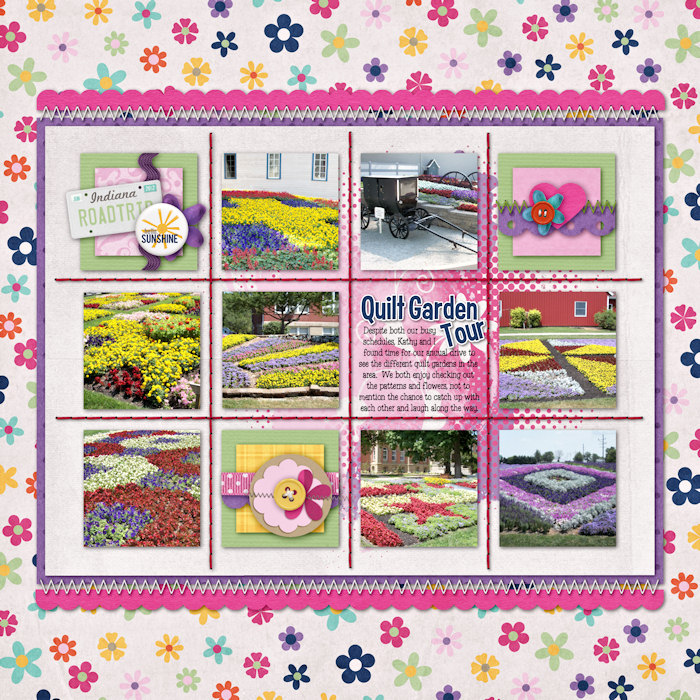 Quilt Garden Tour