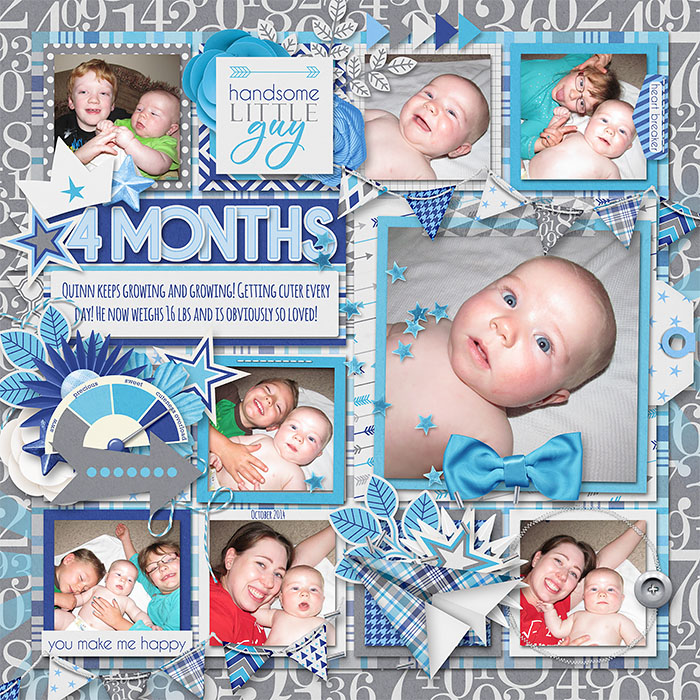 Quinn 4 months