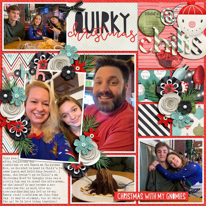 Quirky Christmas at Chilis