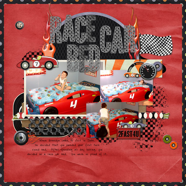 Race Car Bed